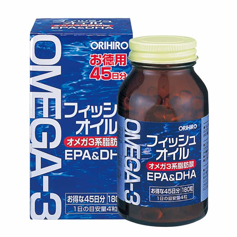 Thực Phẩm Chức Năng Dầu Cá Omega 3 Orihiro