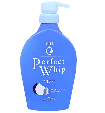 Sữa Tắm Dưỡng Ẩm Senka Perfect Whip For Body Hương Hoa Hồng & Hoa Nhài