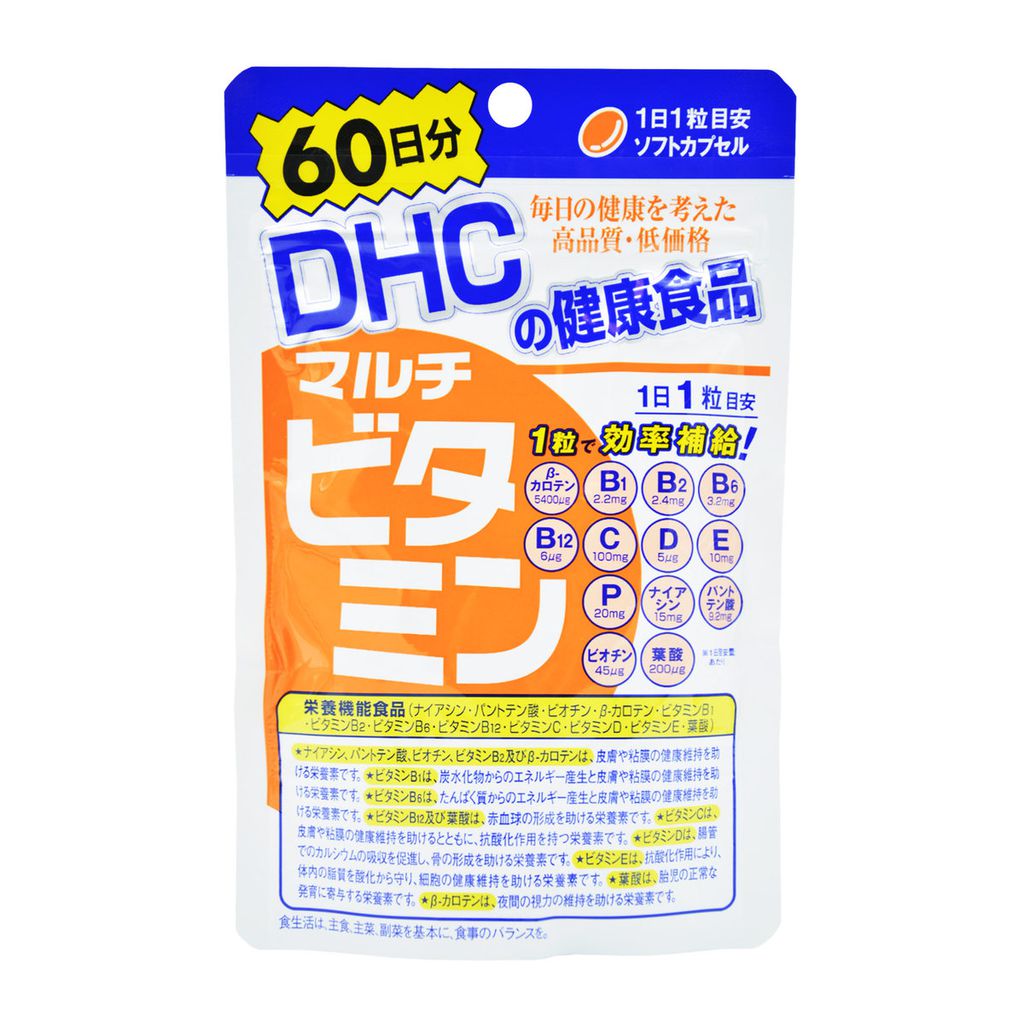 Viên uống DHC Vitamin Multi tổng hợp 60 ngày